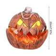 thumbnail image 4 of Sylvtty Halloween Pumpkin Light Extendable Talking Pumpkin Lantern Scary Mouth Open Pumpkin Decoration with Lights And Sound for Porch Patio Indoor Outdoor Decor, 4 of 6