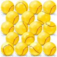 thumbnail image 1 of Pelotas de béisbol hinchables HydRen, PVC amarillo, 14 cm, 24 unidades, 1 of 7