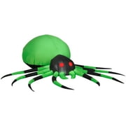 Airblown Inflatables 4FT Halloween Inflatable Green Spider