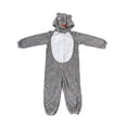 thumbnail image 4 of SIYUDAN Kids Animal Onesie Pajamas Long Sleeve Zip up Jumpsuits Romper Christmas Pajamas Mouse Onesie 4-5 Years Girls Pajamas, 4 of 5
