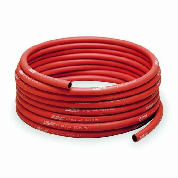 Continental Air Hose,1/2" ID x 250 ft. L,Red 20027076