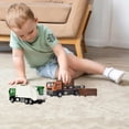 thumbnail image 5 of Construction Toys for Boys, Inertia Alloy Concrete Pump Construction Truck Toys, Pretend Play Toys Vehicle for Pretend Play, 1 Pack Green, 5 of 6