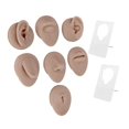 thumbnail image 2 of MERIGLARE Body Part Model Flexible for Jewelry Display Teaching Tool Piercing Practice dark skin, 2 of 9