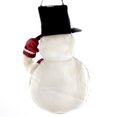thumbnail image 2 of Home & Garden Snowman Burlap Door Decor Fabric Snowflakes Carrot Nose 2Dhbe1224, 2 of 2