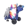 thumbnail image 6 of Ultimate Wide Wheel Buggy Wheeler Beach Cart Wagon with Big Balloon Wheels for Sand | Insulated Cooler Bag,  / Umbrella Holder, 6 of 9