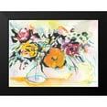 thumbnail image 2 of Mingo, Jessica 18x15 Black Modern Framed Museum Art Print Titled - Smile I, 2 of 5