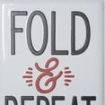 thumbnail image 3 of Black and White Metal Fold and Repeat Laundry Room Wall Decor, 3 of 3