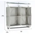 thumbnail image 5 of (2 - Pack) 4 - Shelf Polyester - Cotton Hanging Closet Organizer with Rack: Effortless Adult Wardrobe Storage, 5 of 5