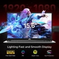 thumbnail image 6 of NIMO 15.6" IPS FHD AMD Ryzen 5 6600H 16GB DDR5 RAM 512GB SSD (6 Cores Up to 4.5GHz) AMD Radeon 660M GPU-Computer with 100W Type-C Gaming Laptop Backlit Keyboard Fingerprint, 6 of 9