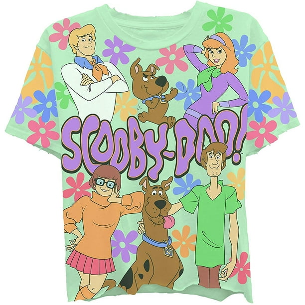 Scooby-Doo - Scooby Doo Ladies Fashion Shirt Short Sleeve T-Shirt ...