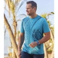 thumbnail image 2 of Atlas For Men - Camiseta Diseño Impreso para Hombre - Pack de 2 (Morado, Turquesa), 2 of 3