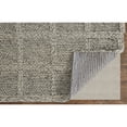 thumbnail image 2 of Feizy Berkeley Transitional Solid, Ivory/Gray, 3'6" x 5'6" Accent Rug Eco Friendly Stain Resistant Casual Geometric Floor Rug for Living room Bedroom, 2 of 7