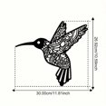 thumbnail image 2 of 1PC Creative Hummingbird Iron Indoor Outdoor Crafts, Indoor Decoration, Great for Bedroom, Hallway, Outdoor Wall Decoration, 2 of 24