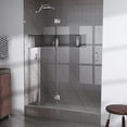 thumbnail image 3 of Halo 53.25 in. x 78 in. Glass hinged Fully Shower Enclosure, 3 of 5