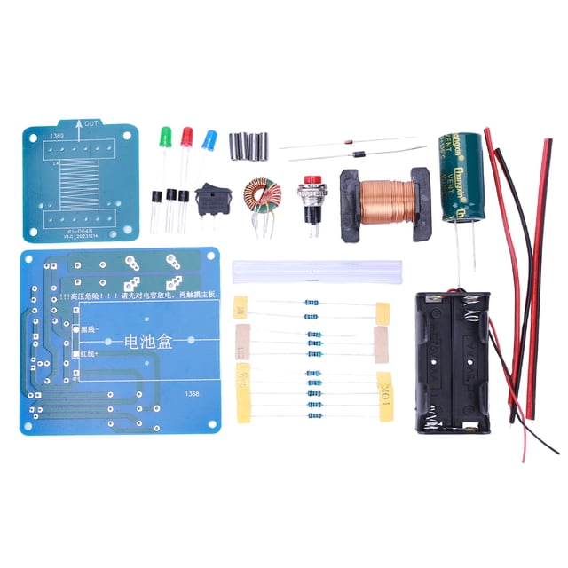 Módulo Refuerzo Bobina Primaria Ndcxsfigh Kit Bricolaje Práctica Soldadura Cañón Electromagnético Modelo Experimento 3V