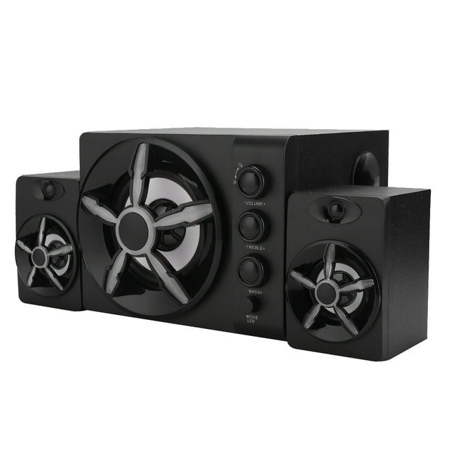 Altavoz estéreo, ordenador portátil de escritorio 2.1 altavoz subwoofer para tableta subwoofer estéreo rendimiento inigualable