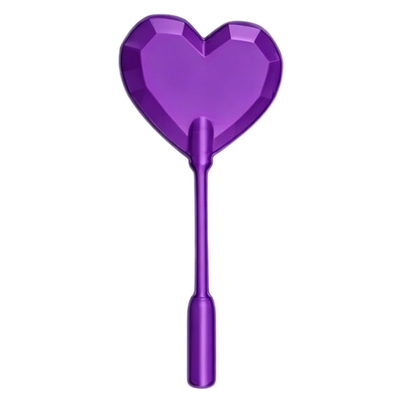 Magic Wand, Purple Heart Shape, 1 Piece, Contactless Digital Payment