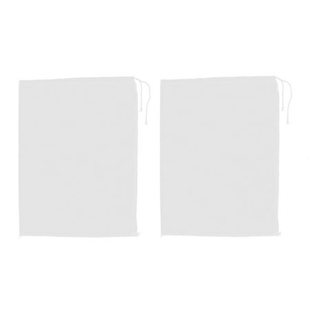 2 Pcs Drawstring Soup Filtration Bag Soup Sock Strainer Mesh Bag