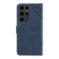 thumbnail image 3 of Designed for Samsung Galaxy S21 Ultra Case Wallet, Men Women Flip Folio Cover with PU Leather Stand Credit Card Holders Slots Wrist Strap Magnetic Clasp Phone Case for Samsung Galaxy S21 Ultra, Blue, 3 of 11