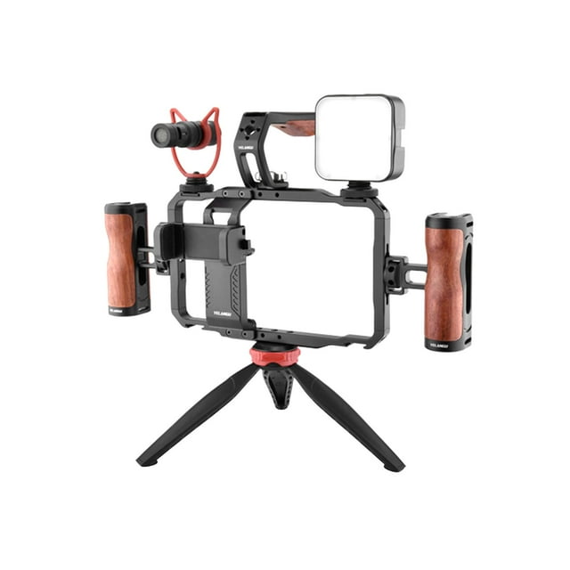 Vlogging Mount Holder Stabilizer Grip for Mobile Phone Phone Photography Style C