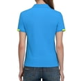 thumbnail image 4 of PFRNLF Womens Polo Shirts Short Sleeve Button Lapel Collared Summer Tops Business Casual Basic Tees, 4 of 7