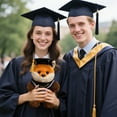 thumbnail image 6 of Personalized Graduation Bear Gift 2025 for Her, for Him, Stuffed Animal Toys Present Gifts for Graduation Day, Personalized Text, Name or Your School Logo on Gown Best for Any School, 6 of 7