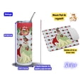 thumbnail image 3 of Termo Tumbler + Mouse Pad SVART 20 oz diseño Princesa Tiana Feliz navidad, 3 of 5