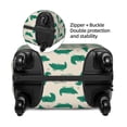 thumbnail image 4 of Daiia Cartoon Crocodile Luggage Cover, Thickened Washable Travel Luggage Covers, Elastic Unique Baggage Covers for 18-20 inch Luggage-Small, 4 of 9
