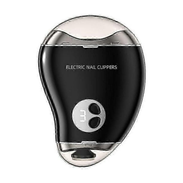 2 In 1 Automatic 3 Adjustable Speeds Electric Polishing Nail Clippers Nail Trimmer for Adults Seniors