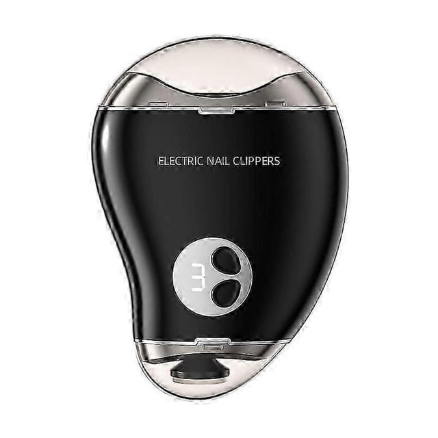 2 In 1 Automatic 3 Adjustable Speeds Electric Polishing Nail Clippers Nail Trimmer for Adults Seniors