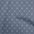 thumbnail image 1 of oneOone Polyester Spandex Blue Fabric Damask Dress Material Fabric Print Fabric By The Yard 56 Inch Wide, 1 of 5