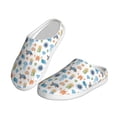 thumbnail image 2 of Lsque Undersea Animals Pattern Womens Comfort Cotton on Scuff With Memory Foam and Anti-skid Sole Slipper-37/38, 2 of 7