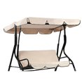 thumbnail image 1 of 210d Replacement Canopy For Garden Swing Seat Waterproof Swing Canopy For Swing Seat Replacement Sunshade Anti-uv, 1 of 5