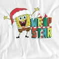 thumbnail image 2 of Spongebob Squarepants Wrap Star At Christmas Unisex Adult T Shirt, 2 of 7