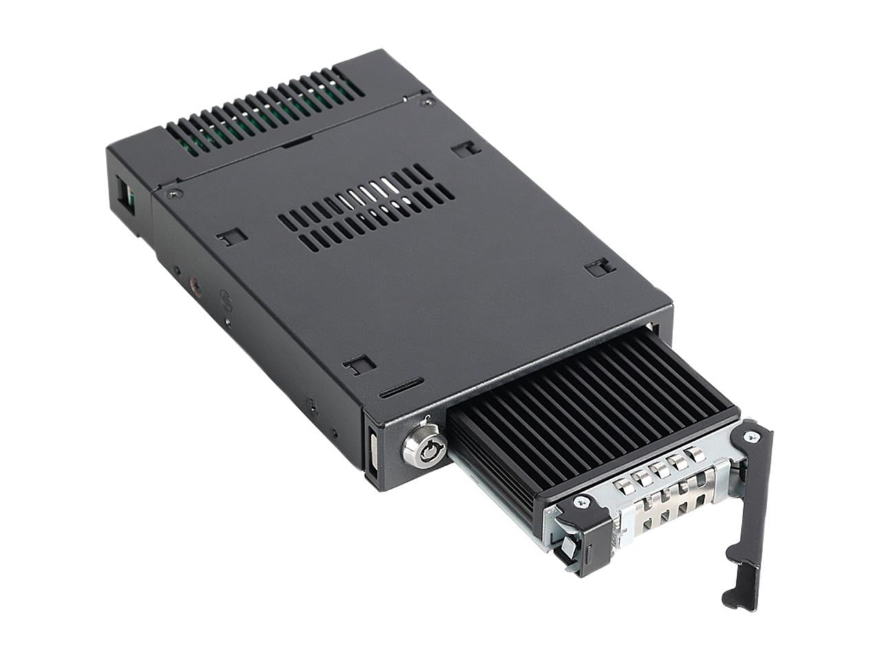 ICY DOCK MB601M2K-1B M.2 PCIe NVMe SSD Mobile Rack for External 3.5” Drive Bay - ToughArmor