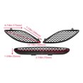 thumbnail image 4 of Hood Bezel Trim Vent Grille 68202462AD, 68202580AC For Dodge Charger SRT 2015-19, 4 of 5