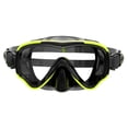 thumbnail image 1 of Gafas de buceo para niños, de silicona, antivaho, de vidrio templado, máscara de esnórquel, gafas de buceo para estudiantes completamente secas, 1 of 2