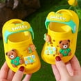 thumbnail image 2 of Toddler Clogs Boys Girls Slippers Slip On Garden Clogs Beach Cartoon Slides, 2 of 5
