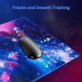 thumbnail image 3 of Gaming Mouse Pad, Large Mouse Pad Desk Pad, 31.5×15.75In XXL Mouse Pad Desk Mat, Galaxy Gaming Mousepad, Mouse Pads for Desk, Big Mouse Pad with Non-Slip Base, Extended Mouse Pad, 3 of 6