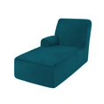 thumbnail image 1 of Funda para mueble ULTICOR, tamaño grande, para diván izquierdo, color verde azulado, 1 of 6