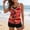 Multicolor, variant on asdoklhq Summer Modest Swimsuits for Swimsuits Tankini Loose Fit Women's Swimsuit Women's Fashion Print Set Sports Two-piece Swimsuit Women's with Shorts Swimsuit Set Multicolor 3X