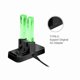 thumbnail image 5 of r4p DOBE TNS-879 Colorful LED Charging Station Holder with Cable z2J for Nintendo Switch Joy-con Pro, 5 of 5
