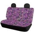 thumbnail image 2 of Pzuqiu Purple Camo Automotive Seat Cover 3 Pack, Car Seat Covers Full Set Polyester Comfortable Driving Breathable for most Cars Trucks Most SUV Vehicle, 2 of 10
