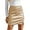 Apricot, variant on Womens Fuax Leather Skirt High Waisted Bodycon Pencil Mini Skirts with Shorts