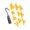 Set B, variant on Auto Dents Puller Hook Alloy Steel Body Pulling Pad Angles Adjustment Professional Scratch Prevention Repair Tool