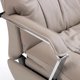 thumbnail image 4 of Back Cushion Leather Office Chair Design Armrest Footrest Executive Chair Luxurious Unfolding Bureau Meuble Kawaii Furniture My Lux Decor Round, 4 of 11