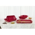 Farberware Baker's Advantage Red Five Piece Bakeware Set