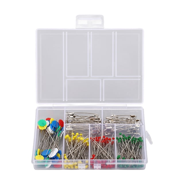 Kit de Alfileres de Costura NikouMX Juego de 400 Alfileres para Acolchar