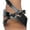 Black7001, variant on Women's Comfortable Flat Slide Sandals - Summer Casual Open Toe Slip-On with Ankle Strap & Hook-and-Loop Closure.