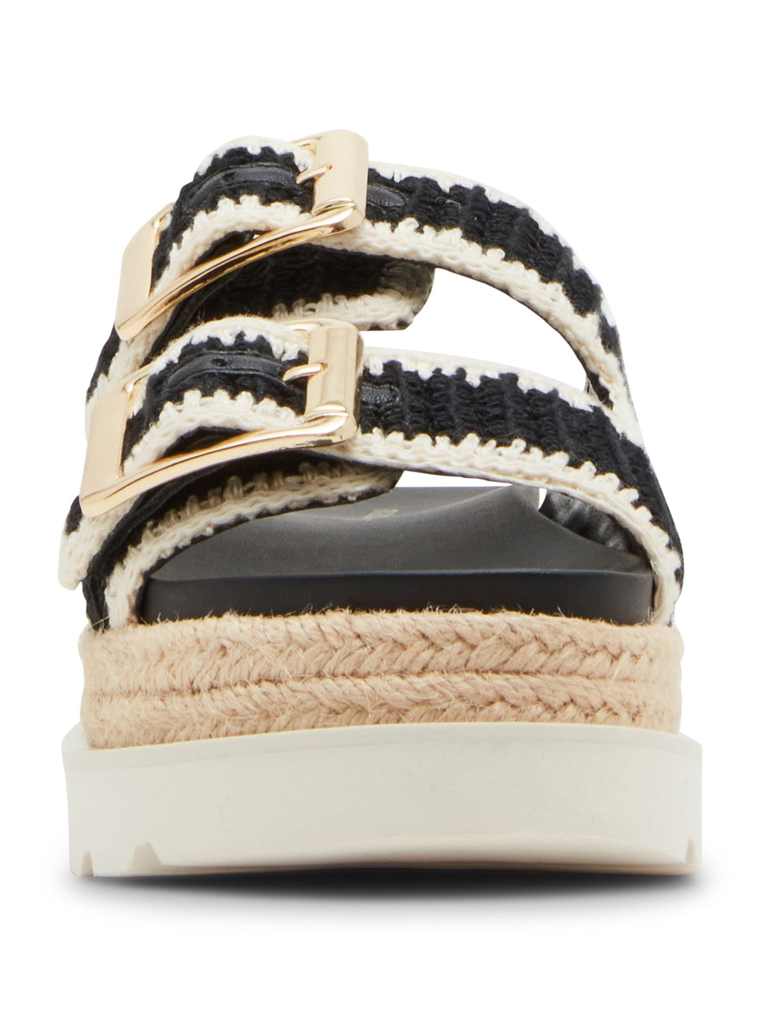 Madden Girl Women's Crochet Mythical-C Platform Footbed